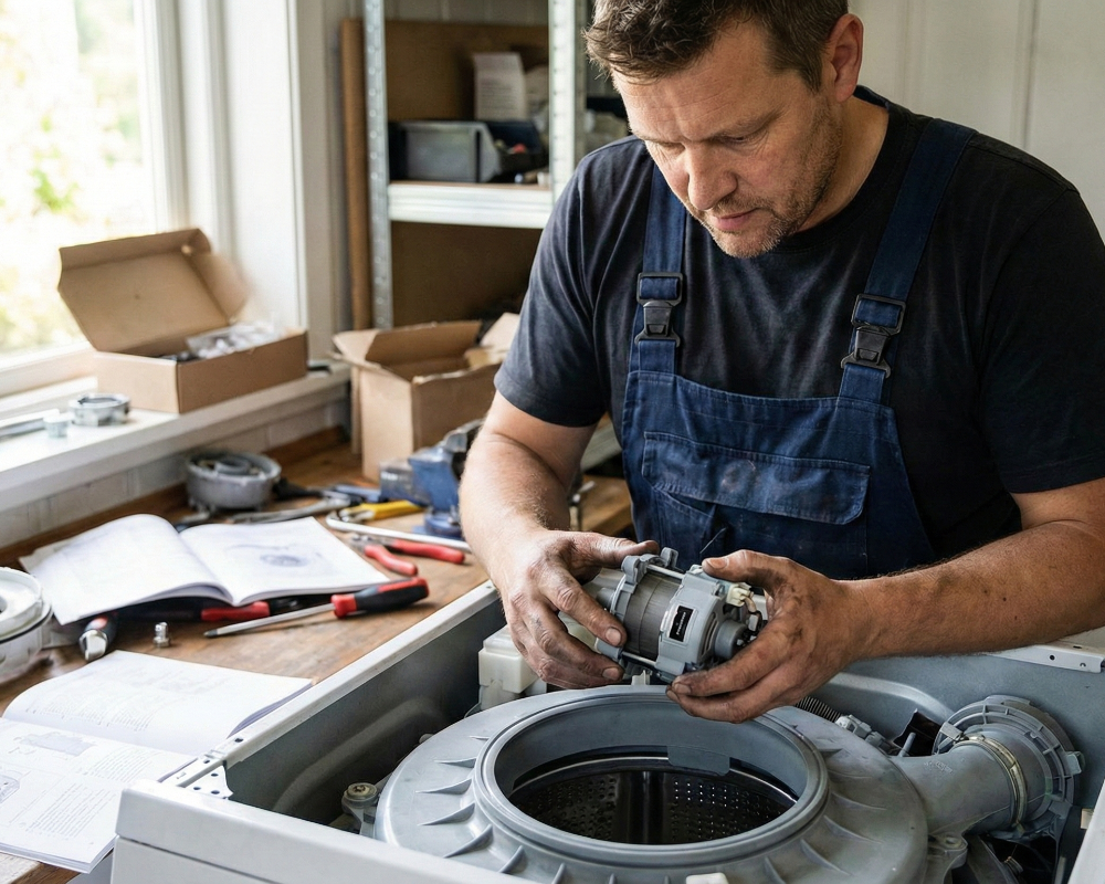 کدام لوازم کوچک بیشترین نقش را در سلامت ماشین لباسشویی دارند؟