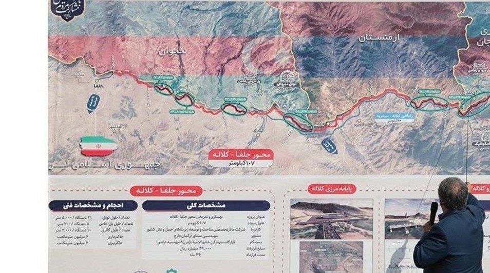 62 کیلومتر ریل‌گذاری تا تکمیل کریدور شمال-جنوب از جلفا