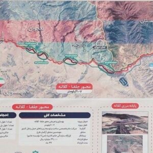 62 کیلومتر ریل‌گذاری تا تکمیل کریدور شمال-جنوب از جلفا
