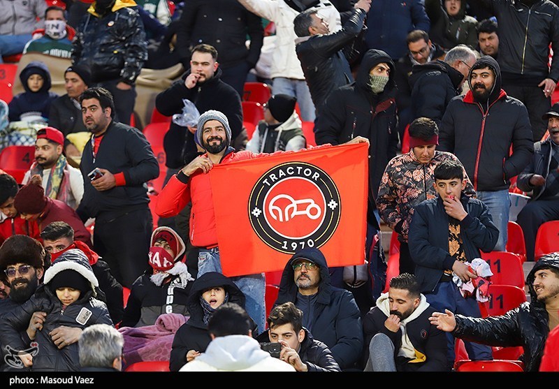 محرومیت 7 لیدر هواداران تراکتور به دلیل توهین به پرسپولیسی‌ها