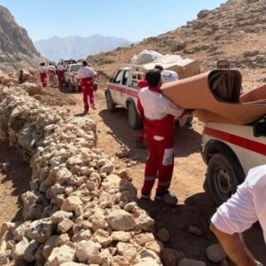 هلال‌احمر به ۲۲۱۶  نفر متأثر از باران در خوزستان امداد رسانی کرد