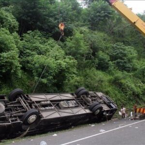 ۳ کشته و ۹ زخمی در تصادف اتوبوس در جنوب غربی بولیوی