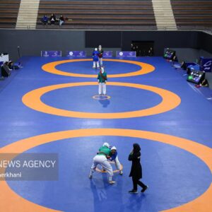 استقبال جویباری‌ها از قهرمانان جهانی کشتی بانوان