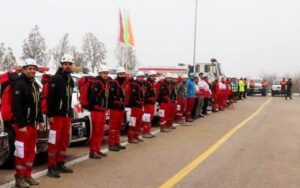 آماده‌باش کامل نیروهای هلال احمر در پی هشدار قرمز هواشناسی