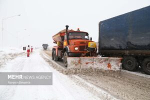 راهداری خراسان‌شمالی تردد کشنده‌ها در گردنه اسدلی را ممنوع کرد