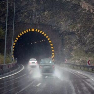 رضایی‌نسب: رانندگان در جاده‌های بارانی خراسان شمالی احتیاط کنند