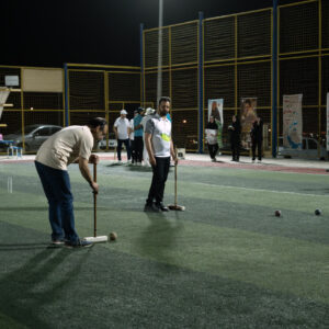 مسابقات کروکت استانی در بیرجند برگزار شد