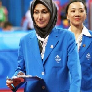 بانوی ایرانی رئیس موقت کمیته پاراتنیس روی میز جهان شد