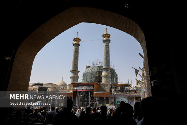 محفل قرآنی حرم عبدالعظیم(ع) در سالروز رحلت حضرت ام‌البنین(س)