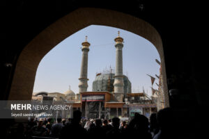 محفل قرآنی حرم عبدالعظیم(ع) در سالروز رحلت حضرت ام‌البنین(س)