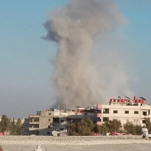 شنیده شدن صدای انفجار در دمشق