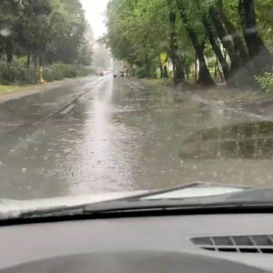 هوای بارانی شهر بابل