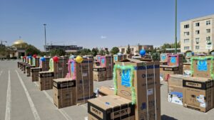 وطن‌خواه: بیش از ۱۵ دست جهیزیه به عروس‌های نیازمند پارس‌آباد اهدا شد