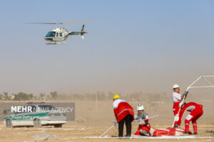 اجرای مانور سراسری زلزله در شهرستان زاهدان