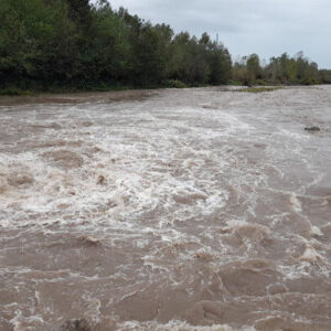 رودخانه‌های دلگان طغیان کردند