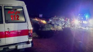 تصادف زنجیره‌ای در علی آباد ۱۰ مصدوم برجای گذاشت