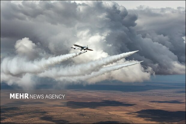 انجام دومین پرواز پهپادی بارورسازی ابرها در جنوب‌ غرب حوضه آبریز زایند