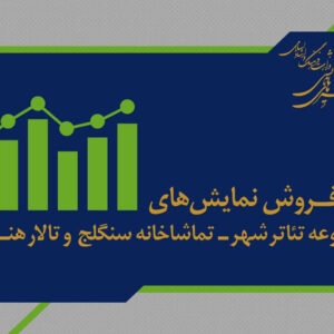 اعلام آمار فروش نمایش سالن‌های مجموعه‌ تئاتر شهر، تالار هنر و سنگلج