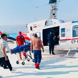 یک بیمار از کشور ترکیه از طریق فرودگاه ارومیه به مشهد منتقل شد