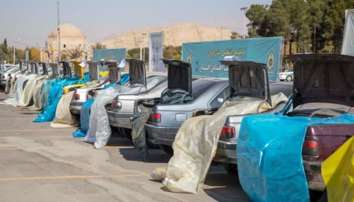 توقیف خودروهای شوتی حامل کالای فاقد مجوز در آزادراه خرم‌زال