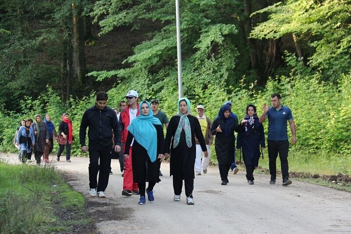 پیاده‌روی بزرگ خانوادگی در گرگان در حال برگزاری است