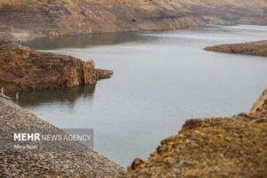 تصاویر هوایی از بالادست سد میناب در رودان