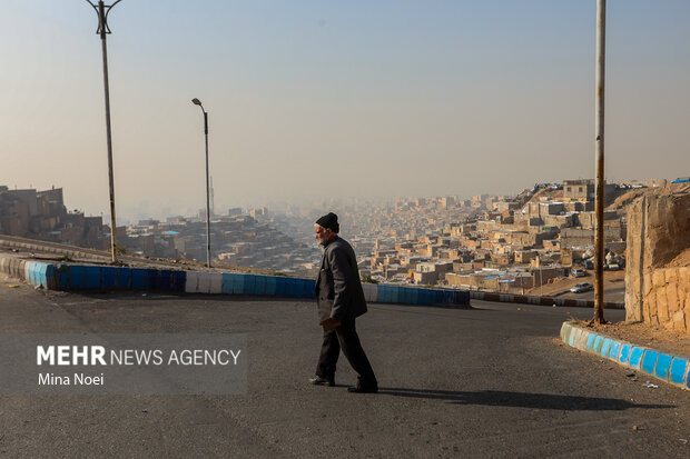 هوای تبریز برای گروه‌های حساس ناسالم شد