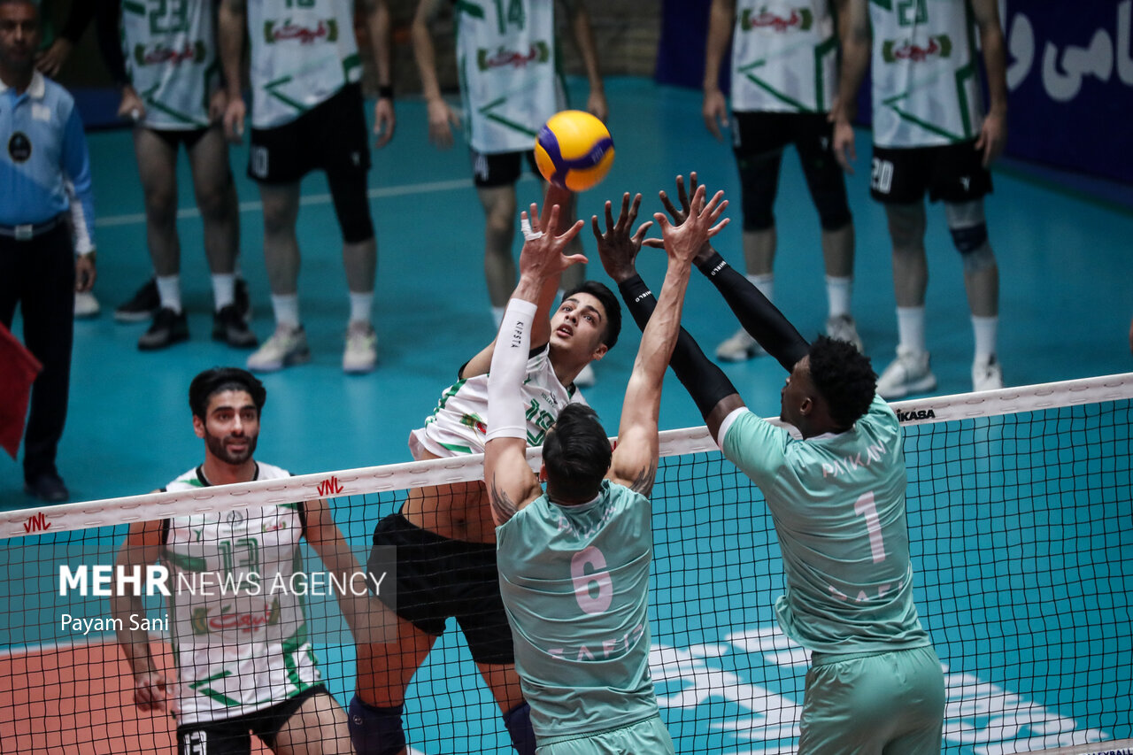 هفته دوم لیگ برتر والیبال؛ پیکان - طبیعت