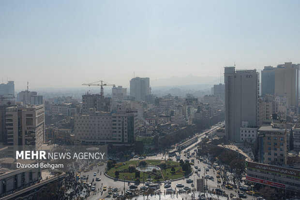 شاهرود هم نارنجی پوشید؛ هشدار آلودگی هوا در گستره استان سمنان