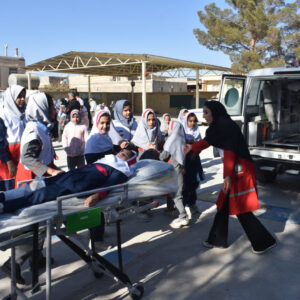 محمدی: مانور زلزله در ۵ مدرسه سملقان برگزار شد