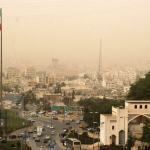 شاخص هوای شیراز امروز ناسالم است