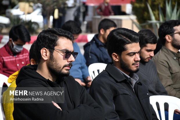 سومین یادواره شهدای گمنام دانشگاه آزاد بیرجند