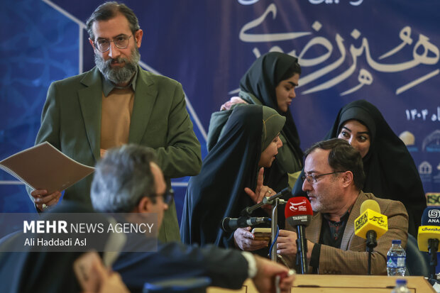 نشست خبری دومین کنگره بین المللی مکتب هنر رضوی