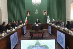 نشست شورای اتحادیه بین‌المجالس جهانی در مجلس با قالیباف