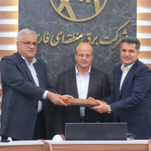 مدیرعامل شرکت برق منطقه‌ای فارس معارفه شد