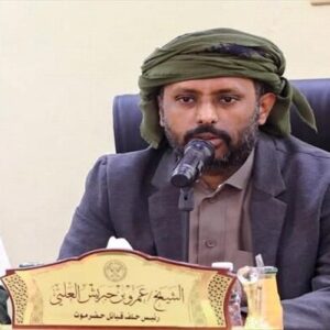 واکنش رئیس ائتلاف قبایل حضرموت به پیشروی نیروهای شورای انتقالی جنوب