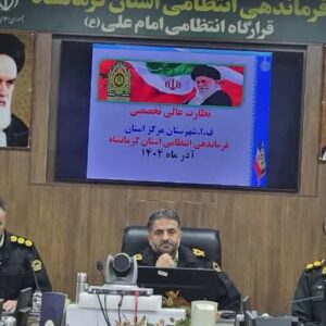 سردار حاجیان: فرماندهان انتظامی مرد میدان‌اند و مردانه عمل می‌کنند