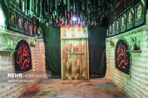 تکریم مادران شهدای فیروزآباد در سالروز وفات حضرت ام‌البنین (س)