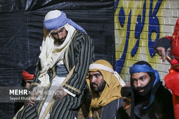 نمایش خیابانی شام شهادت حضرت ام البنین (س)