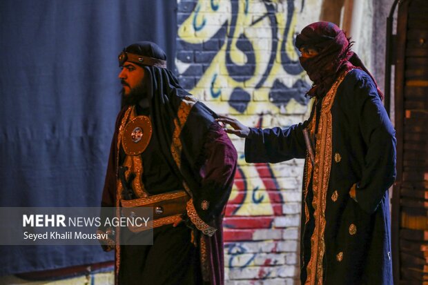 نمایش خیابانی شام شهادت حضرت ام البنین (س)