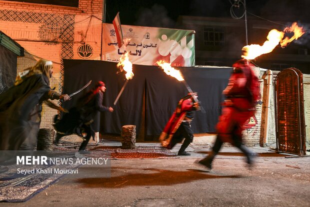 نمایش خیابانی شام شهادت حضرت ام البنین (س)