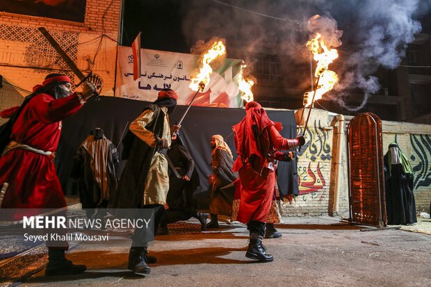 نمایش خیابانی شام شهادت حضرت ام البنین (س)