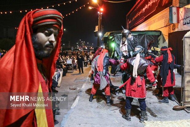 نمایش خیابانی شام شهادت حضرت ام البنین (س)