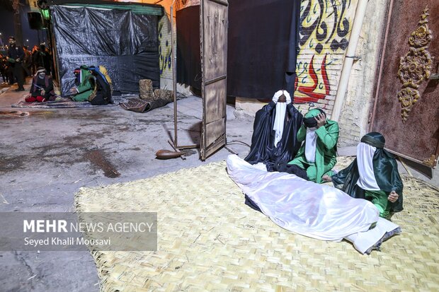 نمایش خیابانی شام شهادت حضرت ام البنین (س)