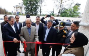 سالن تشریح و ساختمان اداری پزشکی قانونی تالش افتتاح شد