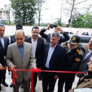 سالن تشریح و ساختمان اداری پزشکی قانونی تالش افتتاح شد