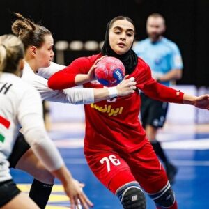 تیم هندبال زنان ایران برابر اروگوئه شکست خورد