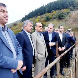 استاندار گیلان از روند ساخت و تکمیل سد لاستیکی تالش بازدید کرد