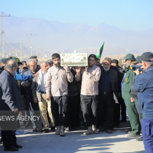 تجلی ارادت؛ تشییع باشکوه پیکر شهید گمنام در آغوش مردم شاهرود