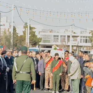 تشییع شهید والامقام گمنام در گرمسار